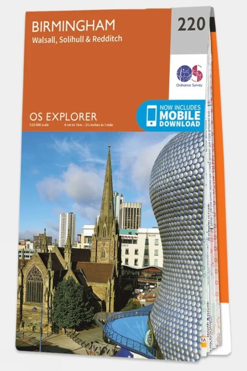 Explorer Map 220 Birmingham