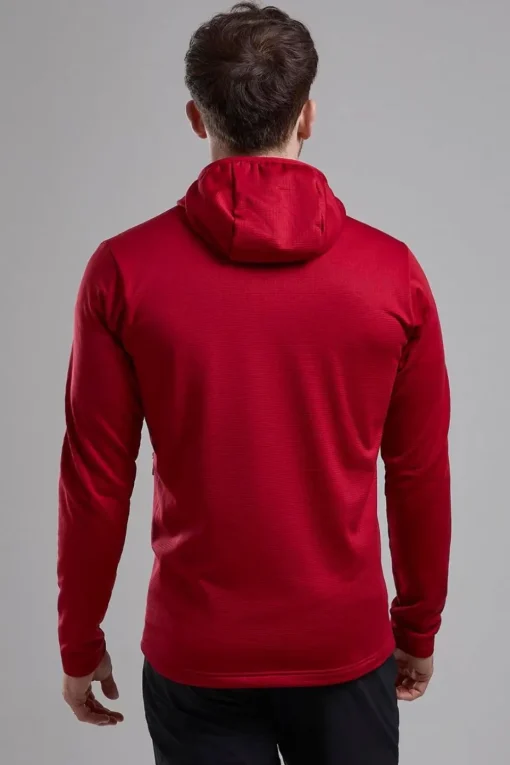Mens Protium Hooded Full Zip Fleece