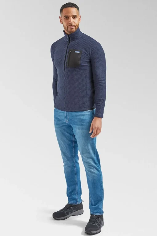 Mens R1 Air Zip Neck Fleece
