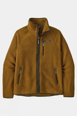 Mens Retro Pile Fleece Jacket