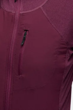 Womens Coefficient Lt Hybrid Hoody Jacket