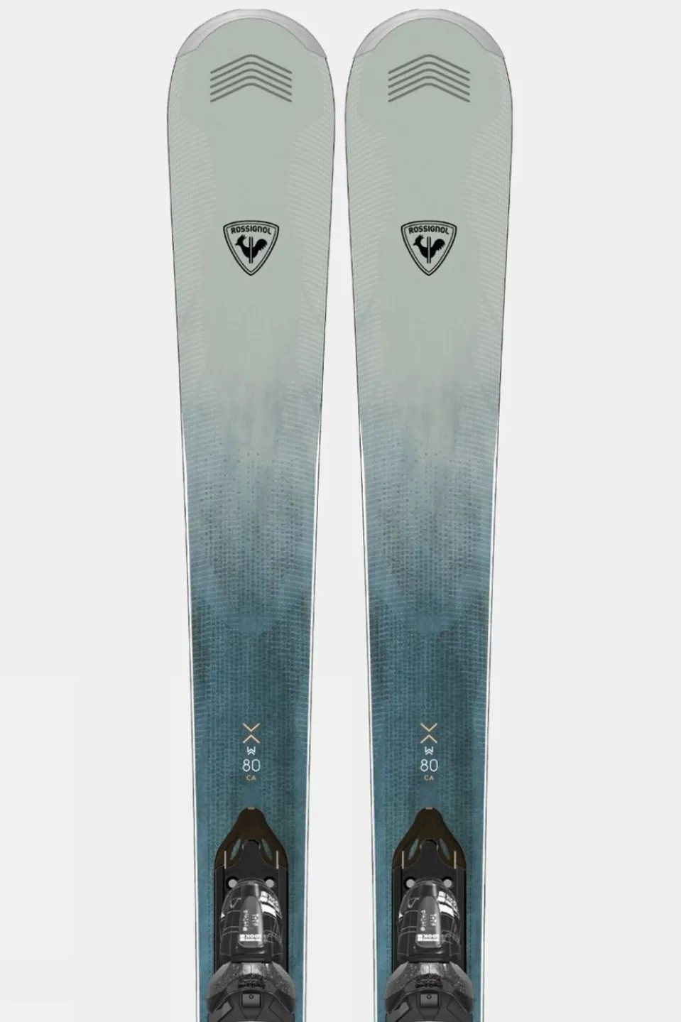 Womens Experience 80 Carbon Skis With Xpress 11 GW Bindings