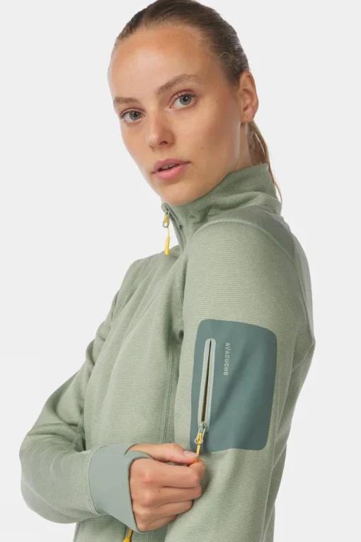 Womens Mountain Midlayer Full Zip Fleece