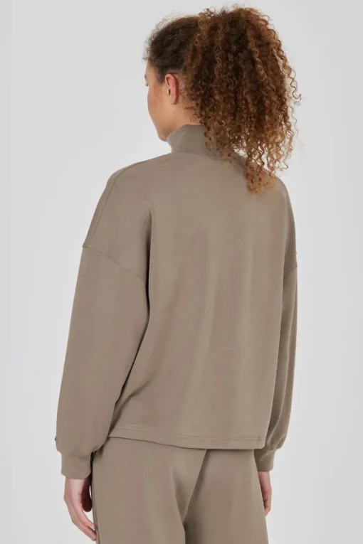 Womens Paris High Neck Sweatshirt